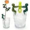 Plant Stand Hydroponic Plants Pothos Ivy Lucky Bamboo Succulents Cartoon Holder with Clamp Design Indoor Garden Decor