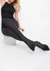 Fishnet Tights Finished with Lace B02
