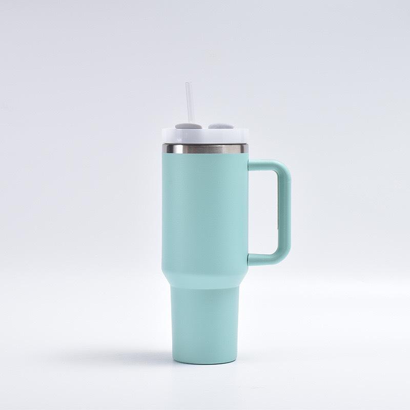 Kuangjie 40oz Ice Buster Becher, Großer 304 Edelstahl Isolierter Griffbecher
