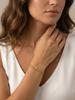 Stainless Steel Double Layer Cross Bracelet for Women Gold Plated Link Chain Bracelets Pray Jewelry Gift
