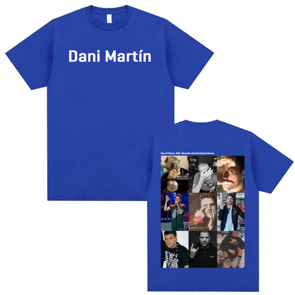 Rapper Dani Martin Graphic Cover Tshirts for Man Women Vintage Trending Summer Tshirt Casual High Quality Hot Sale T Shirt