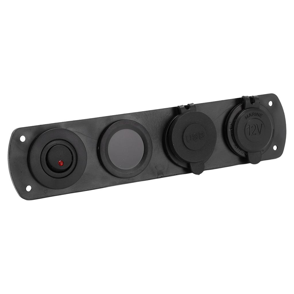 USB nabíjačka do auta 4 diery 2,1A Vodotesný dizajn Inteligentné ovládanie Dvojitý port Zásuvka do auta