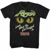 Poison Look What The Cat Dragged In 1986 Men's T Shirt 80's Rock Band Merch