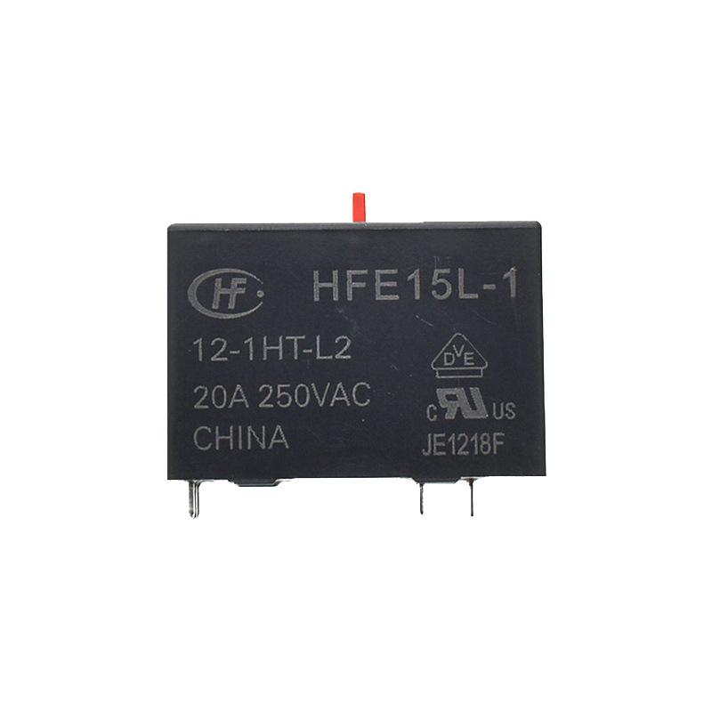 HFE15L 20A Dual-Coil 12V Normally Open Latching Relay with Switch