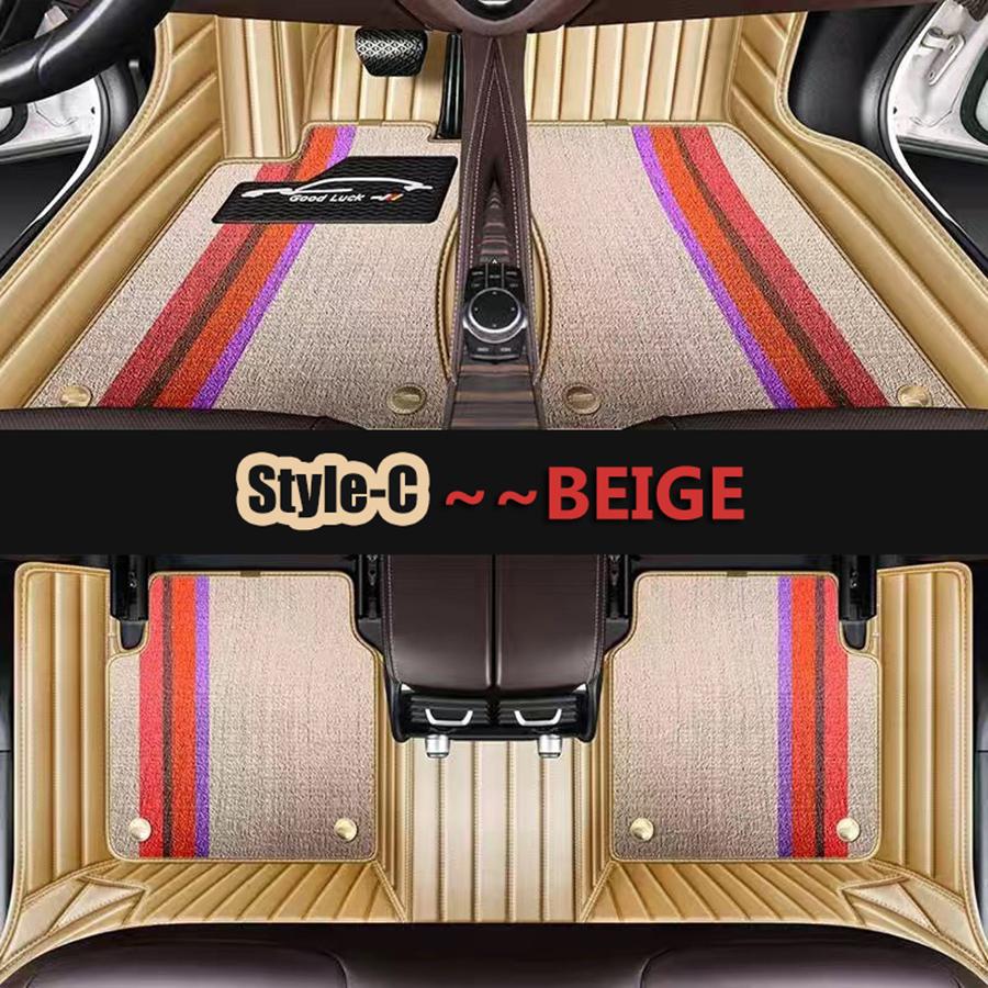 Custom 3D Car Floor Mats for Mercedes Benz C-Class sedan 2008-2026 Wagon 2010-2020 Artificial Leather Interior Accessories