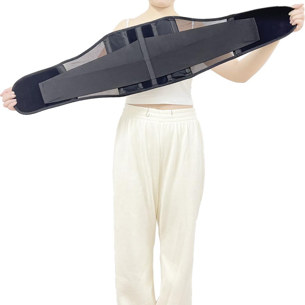 Elastic Flexible Medical Waist Belt Lumbar Lower Back Brace Breathable Professional Protection Summer Back Shoulder Support S