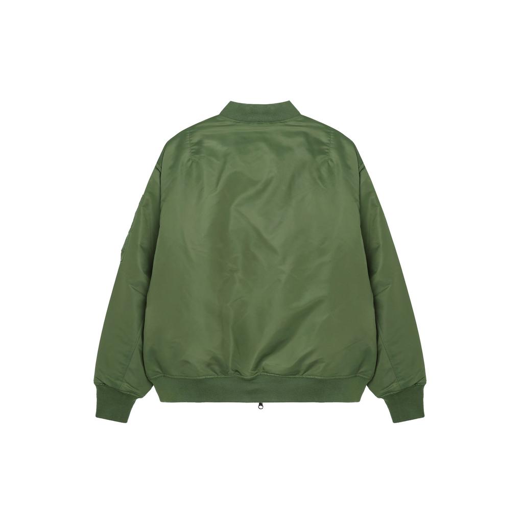 Vans Tokyo Design Collective Mte Ma-1 Fw24 Fashion Long Sleeve Zipperless Pilot Jacket Unisex Jacket Bronze-Green VN000FSKZY4