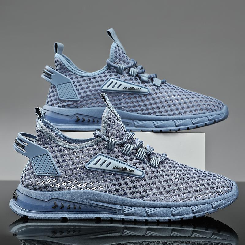 Oulylan Men Shoes Breathable Athletic Running Shoes Outdoor Sport Casual Fashion Sneakers Gym Training Jogging Non Slip Shoe