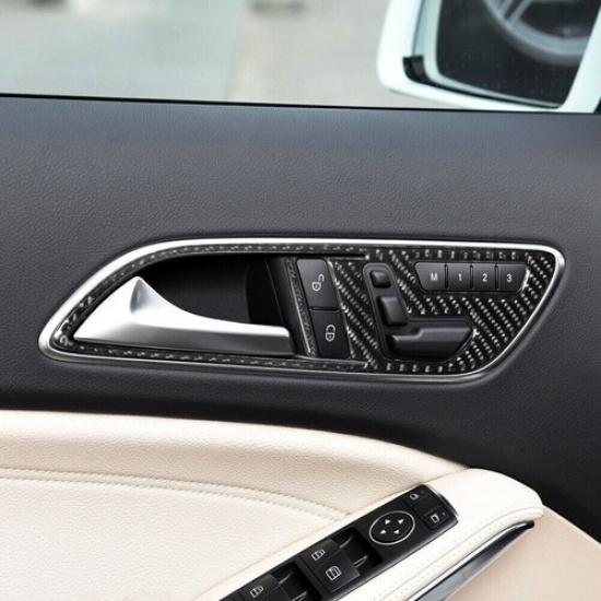 5X Front Door Handle Trim Cover For Mercedes Benz CLA 2014-2018/GLA 2015-2018