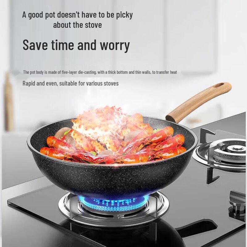 Maifan Stein Antihaft-Wok