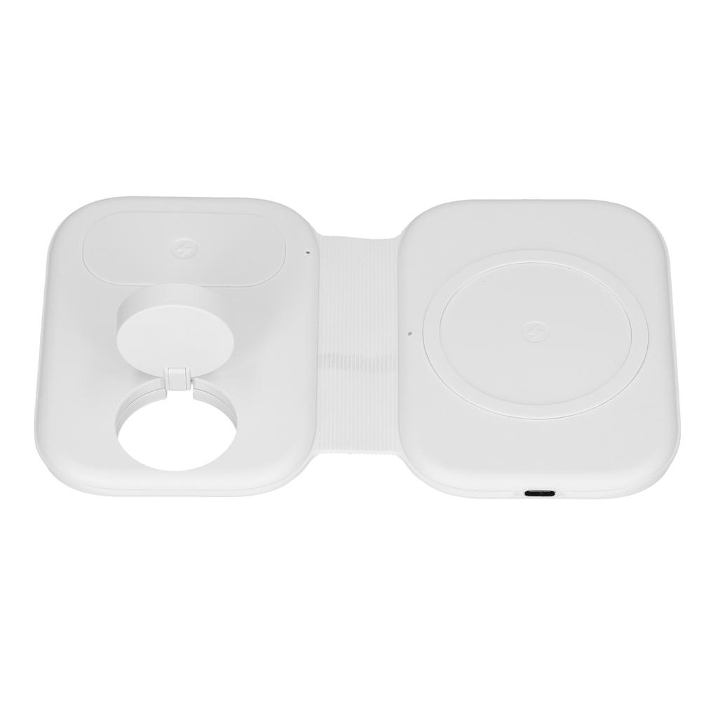 Magnetic Foldable 3 In 1 Wireless Charger Phone Charging Pad Folding 15W Fast Charge for IPhone12