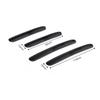 4pcs Universal Car Door Strips Anti Scratch Sticker Carbon Fiber Edge Protective Strips Side Doors Moldings Scuff Trim Stickers