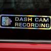 DASH CAM RECORDING Car Stickers Window Windshield Rear Bumper Vinyl Decals Waterproof Scratches Decoration Auto Accessories