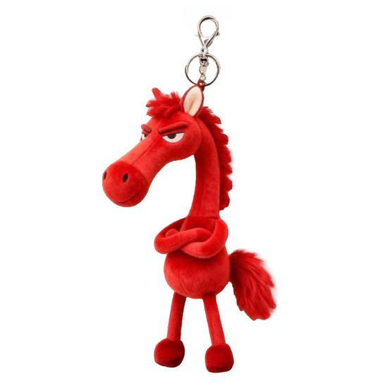 

Підвіска Кінь Плюшевий Матеріал Брелок для Сумки 2026 Рік Коня Підвіска М яка червоний
