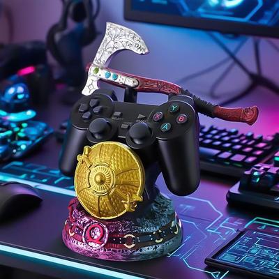 Juego God Of War Para Mando Ps5/Xbox/Ps4 Soporte Creativo Soporte Único Para Mando Decoración De Escritorio Accesorio De Juego