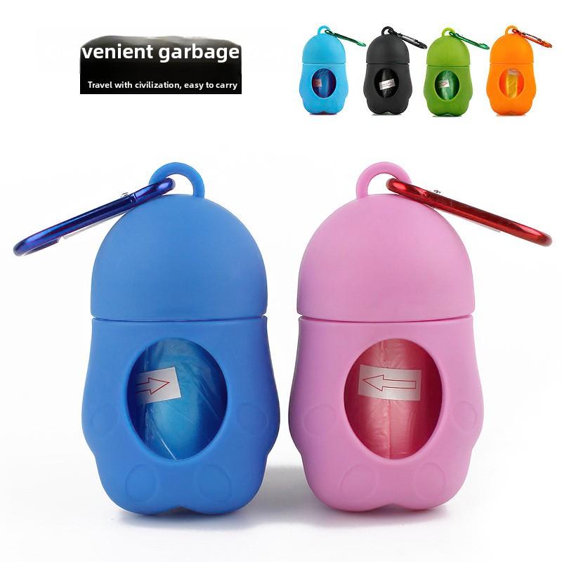 Portable Outdoor Pet Garbage Bag Dispenser, Cleaning Supplies, Plastic Litter Bag Storage Box