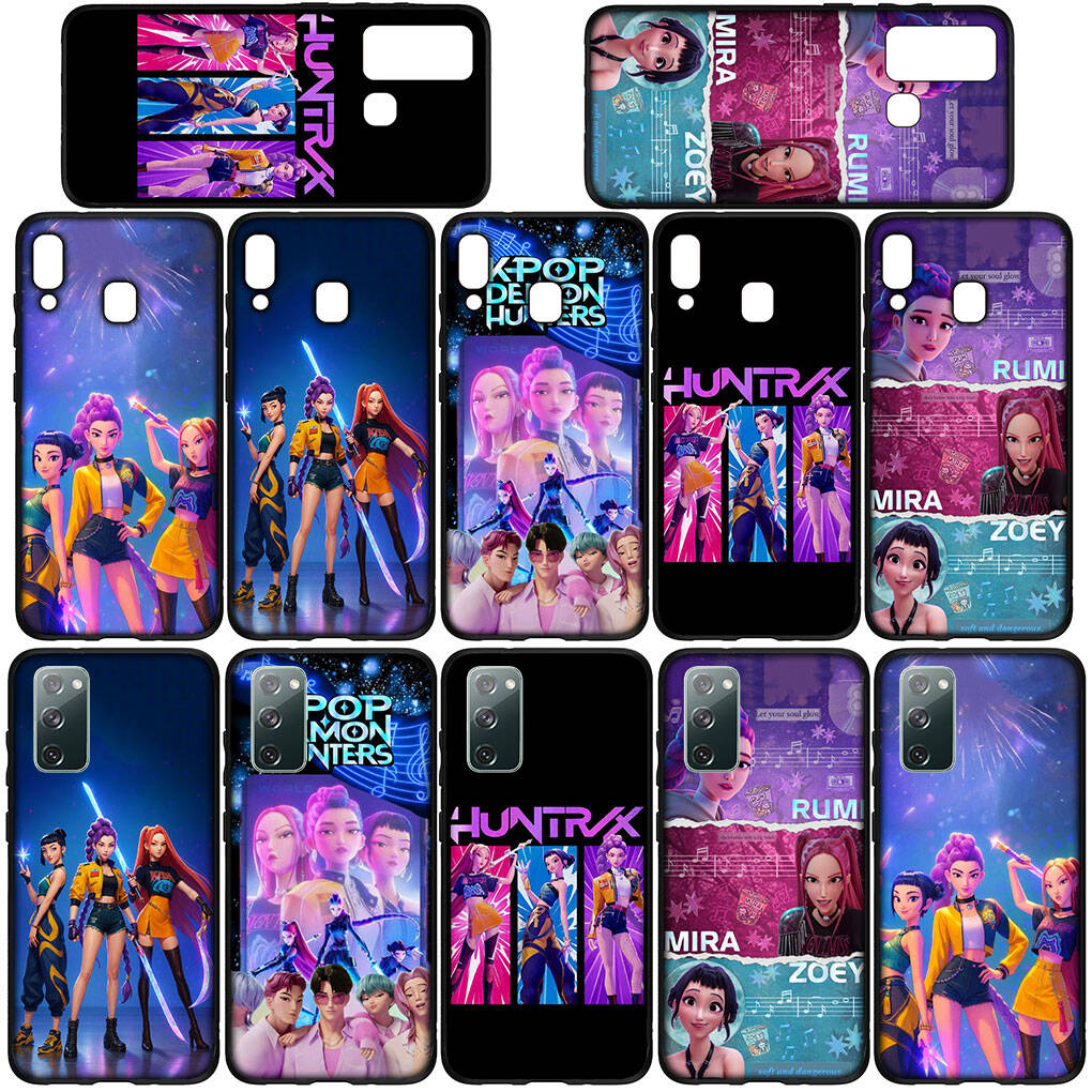 Für iPhone 17 16 15 Xiaomi Poco F7 F8 X7 X6 C85 C75 M8 Redmi Note 14 13 12 11 Pro Max 14C 13C 15C A3 A4 Handyhülle Mira KPop Dämon Rumi Jäger X Zoey