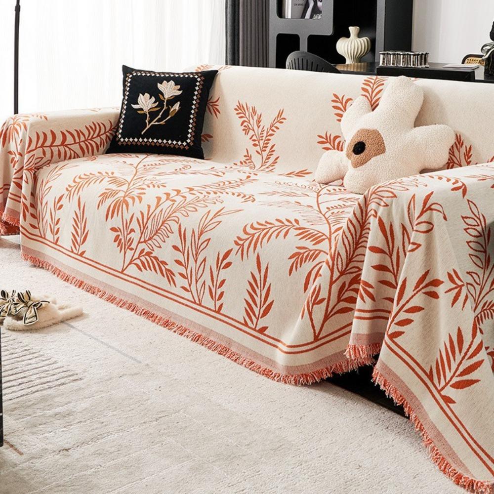 Nordischer Stil High-End Sofahandtuch Ganzjahres Universelle Sofabezug Chenille Anti-Katzenkratzer Sofabezug Sofadecke
