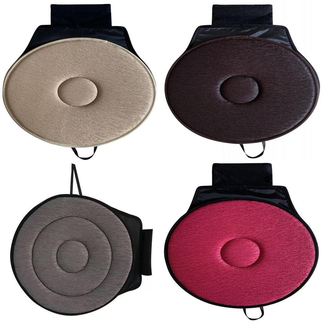 Automotive Rotating Seat Cushion For Pregnant Women And Elderly With Multifunction Mobility Support