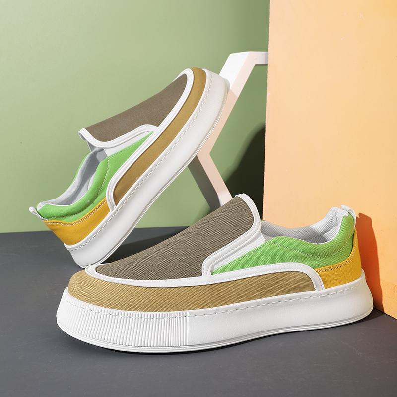 Trend Canvas Men’s Shoes Summer Comfortable Slip On Walking Sneakers Men Espadrilles Fisherman Shoes Male Fashion Men Loafers