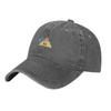 Men Women Baseball Caps Gravity Falls Bill Cipher  Distressed Denim Washed Hats Cap Fashion Outdoor Summer Soft Snapback Hat