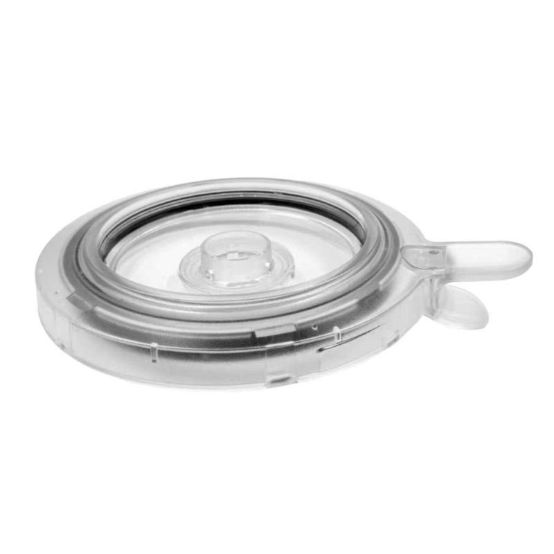 Replacement Bowl Lid for Home Cooking Use, Clear Round Mixing Bowl Cover with Perimeter Seal and Front Grip Handle for Daily Tasks