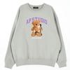ASTRAL PROJECTION Oversized Drop Shoulder New Beardoll 2 Sweatshirt_Mint
