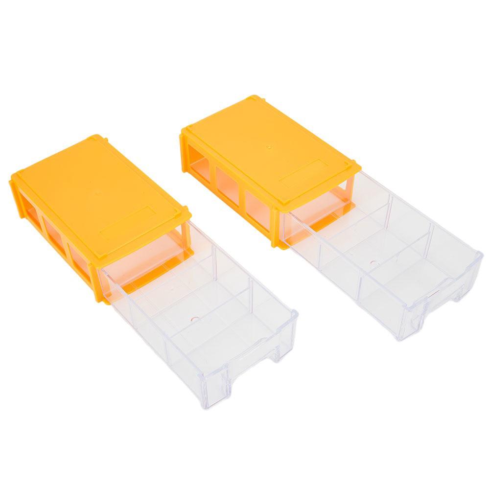 Compact Size Plastic Storage Boxes Stackable Toolboxes Convenient Design