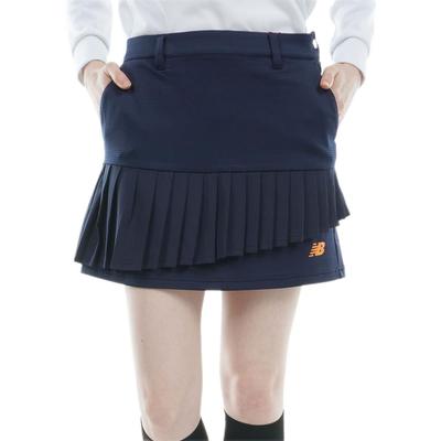 Golf Hybrid Skirt Border Heat 0 [New Balance] Women's (Shadow Pattern/KARUISHI Retention/Abrasion Resistance) / 012-3234510 121_Navy [S]