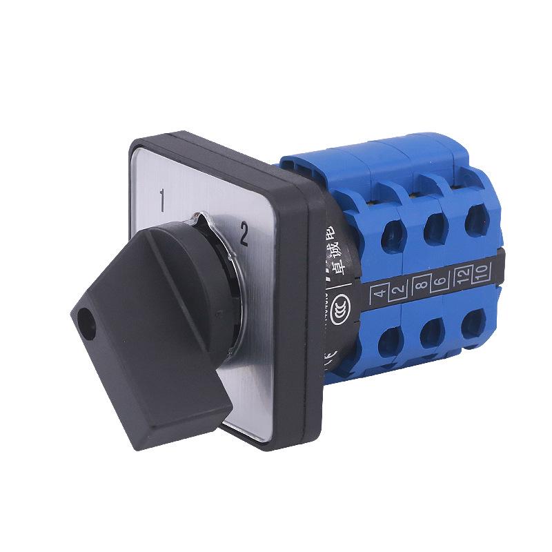 LW26-20 N/3 Dual Power Transfer Switch, Two-Position, Three-Line, Motor/Manual/Automatic, Remote/Local Control.