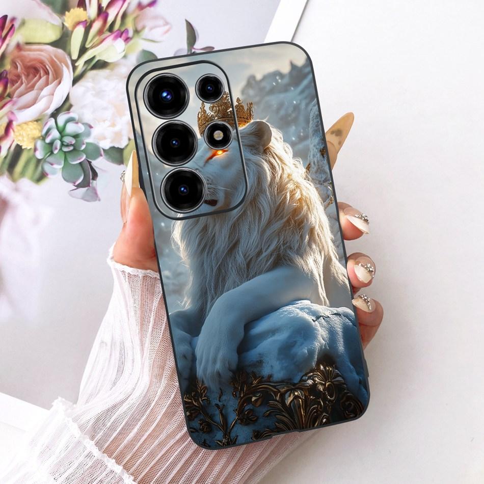 For Itel S26 Ultra 2026 Cool Dragon Tiger Pattern Phone Case For Itel Super 26 Ultra 26Ultra Black Silicone Soft Cases