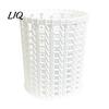 Pencil And Gadget Holder Imitation Rattan Pen Holder, Round Hollow Desk Organizer, Large Capacity Moisture-proof Cup for Pens Pencils Makeup Brushes,