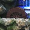 Creative Feng Shui Flowing Water Fountain Desktop Resin Rockery Landscape Waterfall Crafts with 7-Color Led Change Best Gift