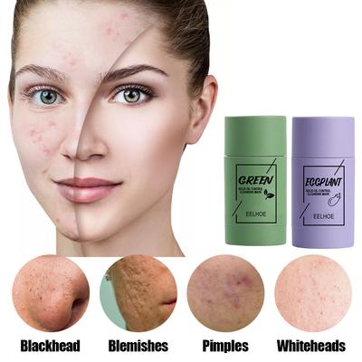 Purifying Stick Mask Oil Control And Anti-acne Eggplant Solid Fine