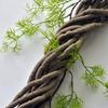 Artificial Ivy Vine Plants 39.37 Inches Pvc Fake Rattan Climbing Pets Wigwam Rainforest Landscape Diy Household Decoration D 1Cm