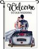 Welcome To Our Wedding Garden Ag Wedding Yard Sign Garden Ags for Outside 12 7445048768742 AAV