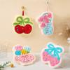Hanging Type Cleaning Towel Coral Velvet Kitchen Toilet Handkerchief for Bathroom Kitchen