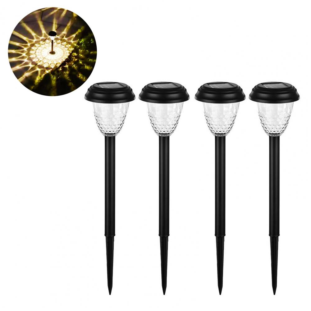 Super Bright Solar Light Solar Powered Garden Pathway Lights with Automatic On/off Feature for Outdoor Landscape