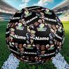 Custom Name Personalized Dandy's World Print Size 5 Soccer Ball Training & Match Football, for Team, Kicking, Gift for Football Enthusiasts