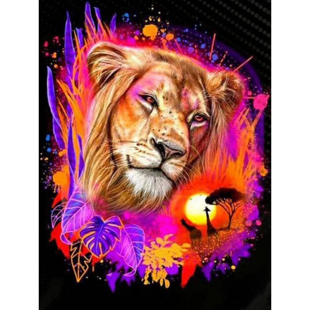 Diamond Painting Full Drill White Wolf Flower Animal Diamond Painting Handmade Art Landscape Diy Diamond Mosaic Painting Home Decoration