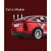 1/24 Tesla Model X SUV Alloy Car Model Diecast Metal Vehicles Car Model Simulation Sound and Light Collection Childrens Toy Gift