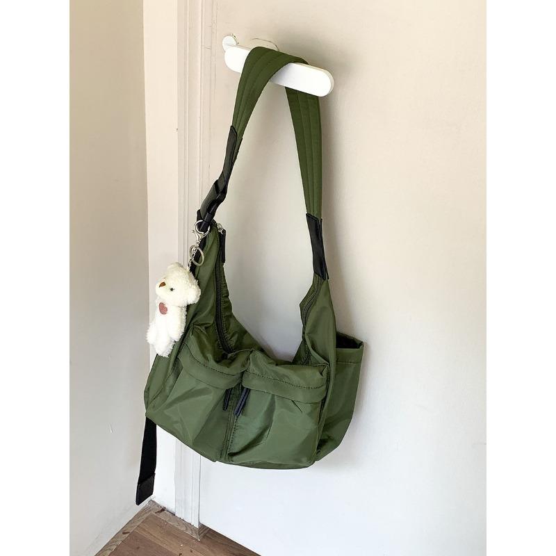 Casual Nylon Dumpling Bag Large Capacity Fashion Messenger Bag Women Niche High Sense Versatile Shoulder Bag Women