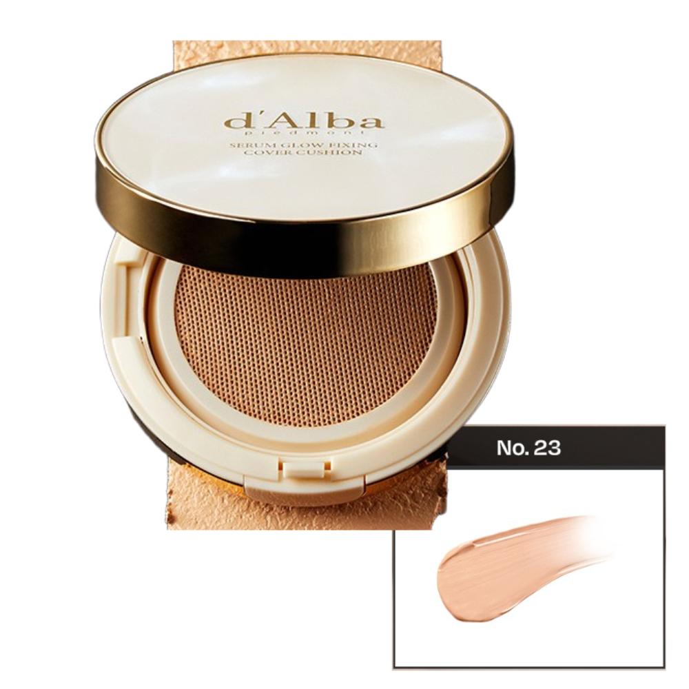 dAlba Serum Glow Fixing Cover Cushion Foundation – 17g (Shade 21)