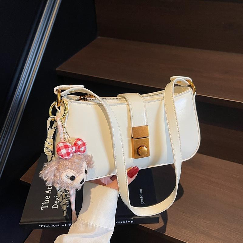 Underarm Bag Women's 2025 New Spring Popular Fashion High-end Casual Versatile Single Shoulder Crossbody Small Square Bag