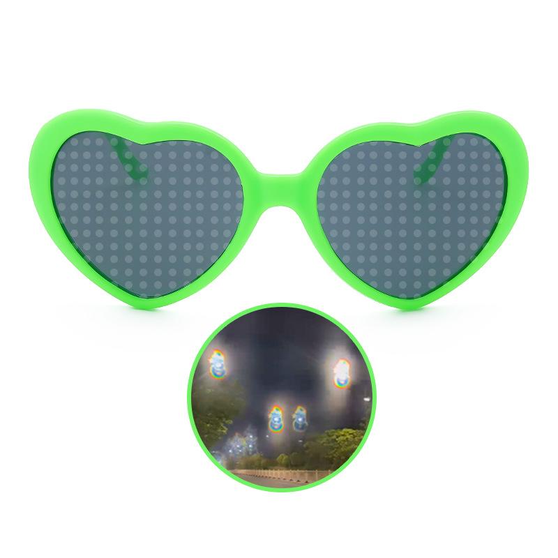Romantic Heart-Shaped UV Protection Sunglasses - Mood Changing, Date Essential