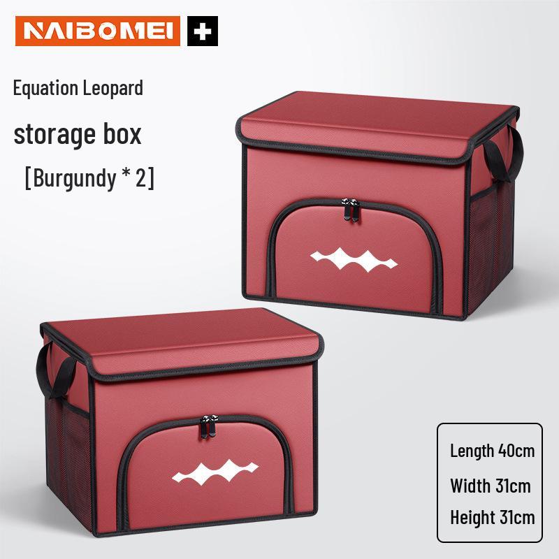 Compatible Trunk Storage Box for BYD Equation Leopard 5/8 - Car Interior Accessory