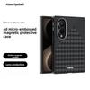 Para Samsung Galaxy Z Fold 8 Capa Larga Magnética Integrada Textura Xadrez Capa de Couro PU Amigável à Pele para Samsung Z Fold8