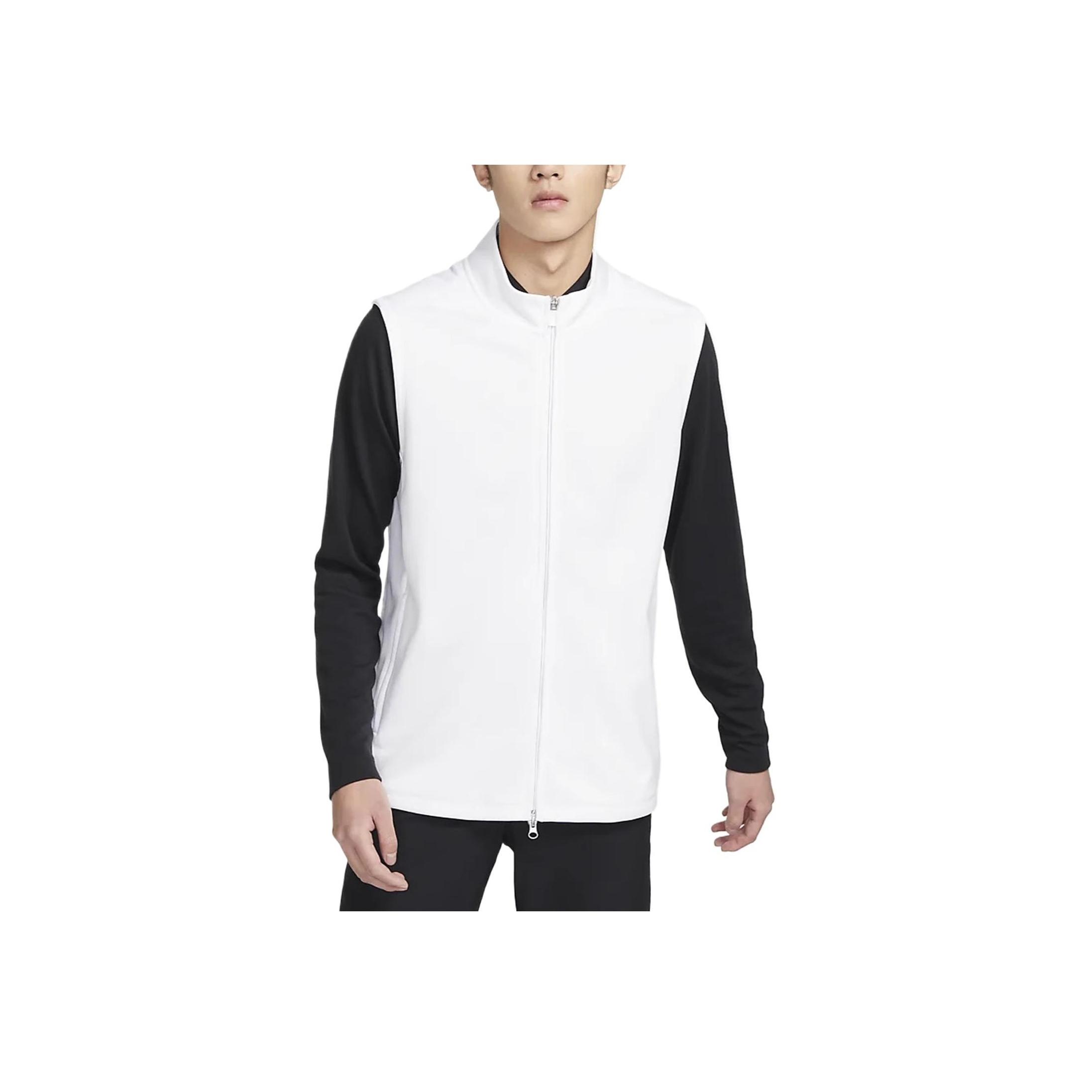 

Nike Therma-Fit Серия Спортивный Стиль Жизни Стойка Воротник Спортивный Повседневный Жилет Мужской жилет Белый DQ4574-100 S