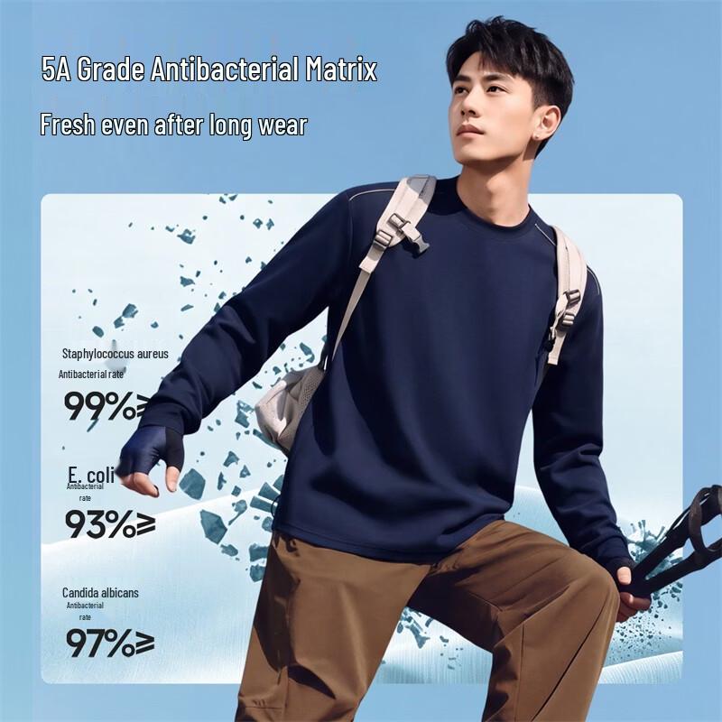 VANCL Men's Outdoor Quick-Dry Long Sleeve T-Shirt