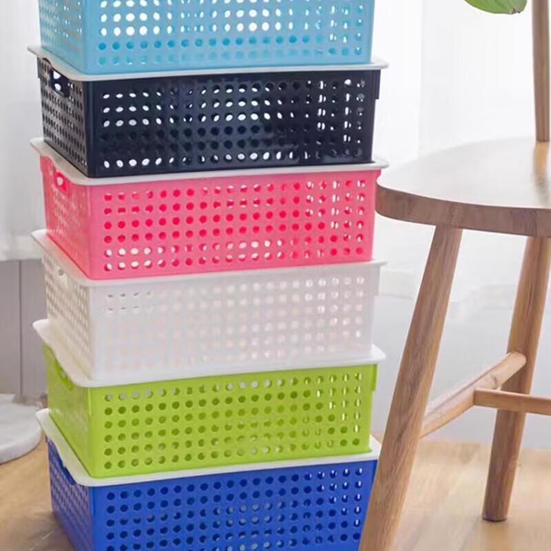 A4 Tall Desktop Document Storage Basket with Lid